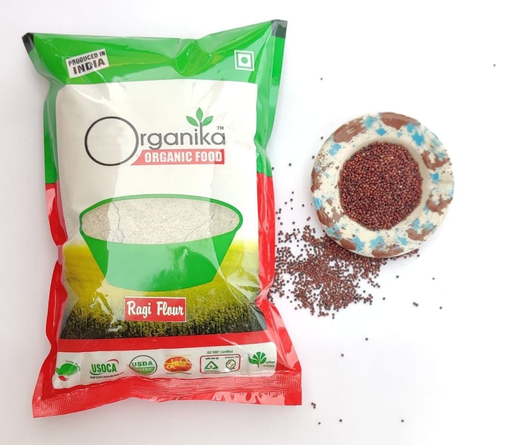 Organic Ragi Flour - Prakrati Organic Food